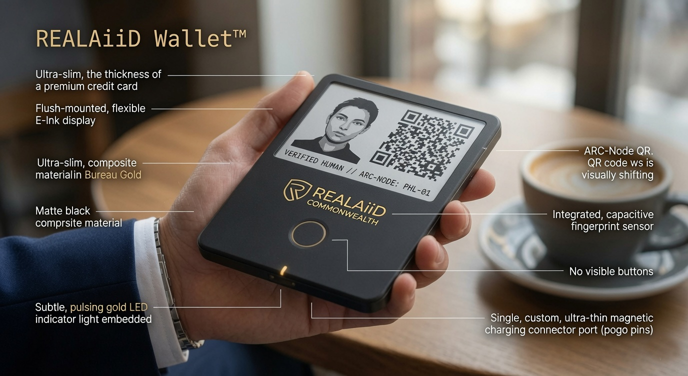 REALAiID Wallet Device